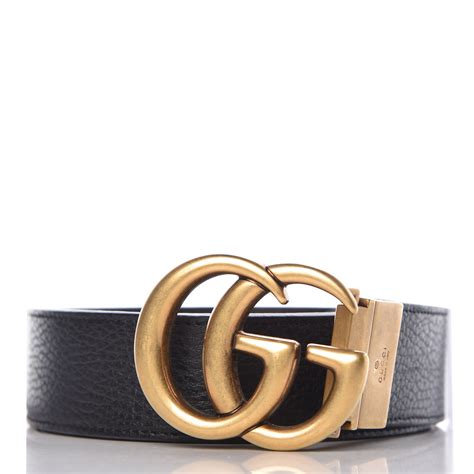 gucci reversible belt black brown